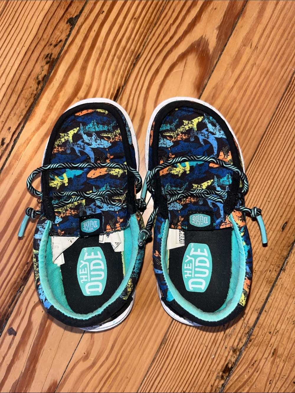 Hey Dude Little Kids Slip-On With Sharks